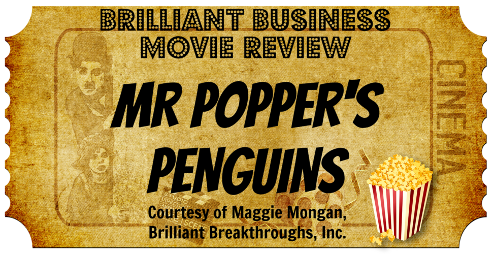 Mr. Popper's Penguins Business Movie Review Ticket