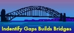 Identify Gaps depicted with image of a bridge