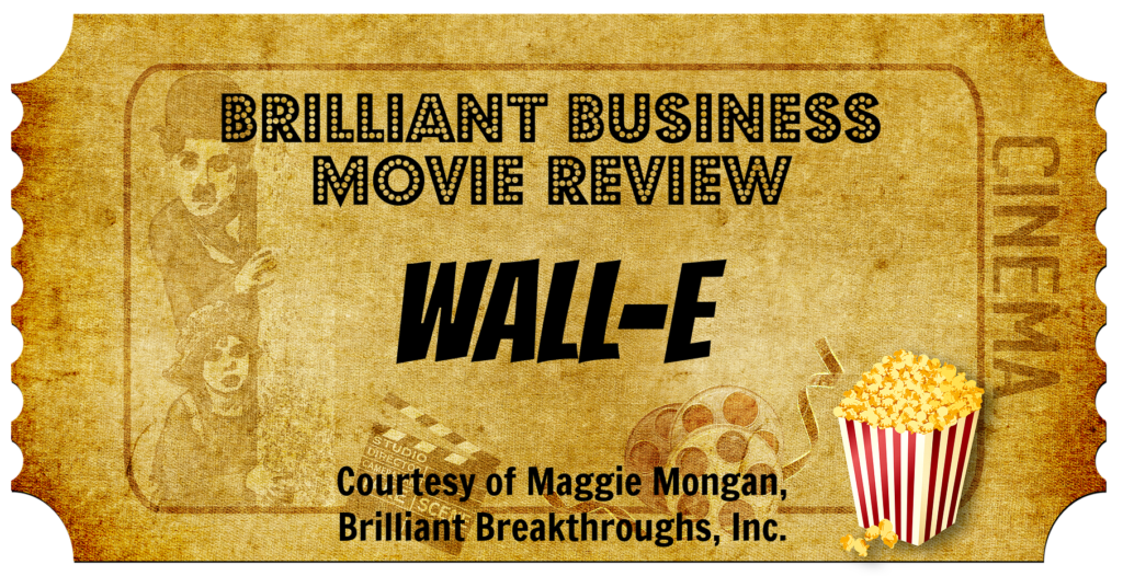 Wall-E Movie Ticket Image