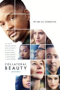 Business Coaching by Brilliant Breakthroughs, Inc. Collateral Beauty movie poster illustrated by the faces of the movie's main characters.