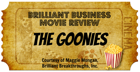 The Goonies Movie Ticket